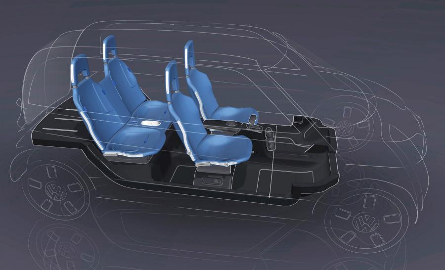  Volkswagen Space up Concept 2007 года  (фото 4 из 30)